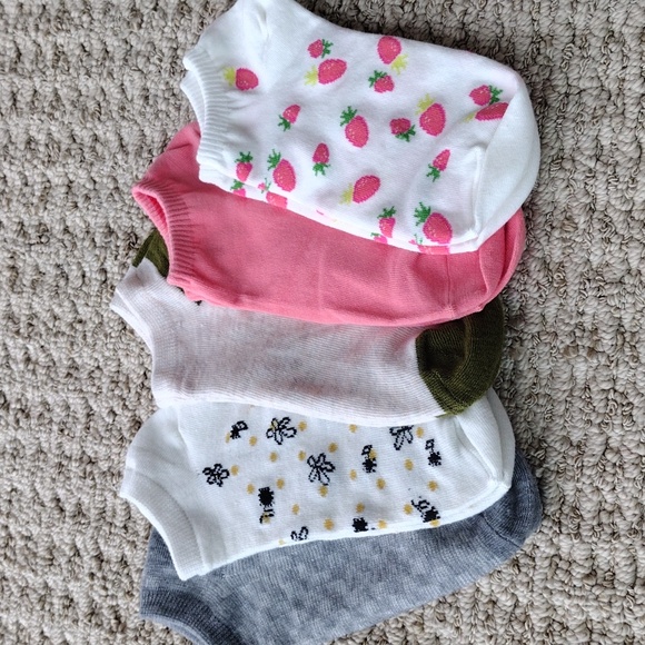 Colorful Ankle Socks, Five-pack - Picture 10 of 10